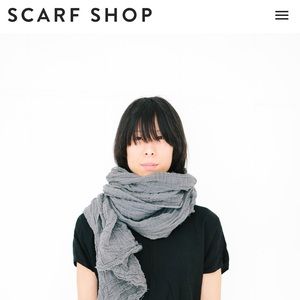 Scarf Shop COTTON in Fog